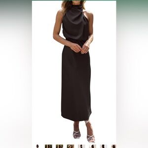 Elegant Black Maxi Dress